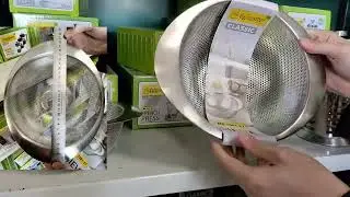 Maestro MR 1681-22 та Maestro MR 1681-27 суцільнометалеві сита для кухні, огляд та порівняння