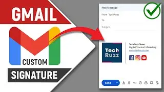 ✅ How to Add Email Signature in Gmail | Custom Gmail Signature