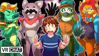 Meeting GLAMROCK Indigo Park Characters in VRChat