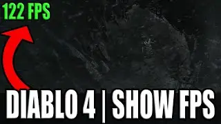 Diablo 4 Show FPS The Proper Way | No Software/App Required!