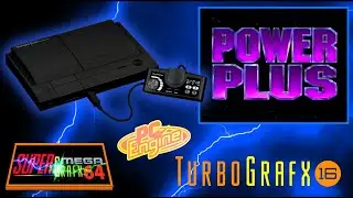 POWER PLUS - TURBOGRAFX 16 - SUPER SYSTEM CARD PROMO VHS TAPE