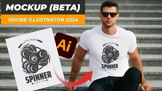 How to Mockup in Illustrator 2024  | Generative Ai Tools