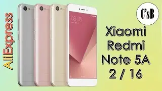 Обзор Xiaomi Redmi Note 5A 2/16 с AliExpress