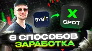 BYBIT 6 СПОСОБОВ ЗАРАБОТКА НА БИРЖЕ. Как заработать на криптовалюте? WSOT 2024