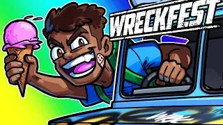 Wreckfest Funny Moments - Marcel Paid To Win!