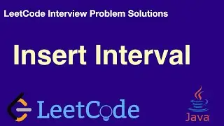 LeetCode in Java - Insert Interval