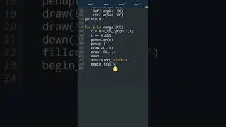 Python turtle graphic design😜😜🥰🥰 || python coding status 😍😜 