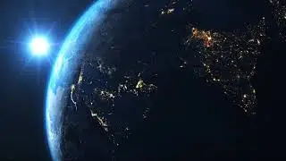 Earth Spinning in Space | Royalty Free | Stock footage | Free HD Videos - No Copyright