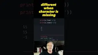TWO ways to find character position in Python strings 🐍 