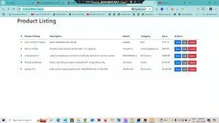 Dynamic Product Listings from Database with Spring Boot & ProductDto Validation Setup #springboot