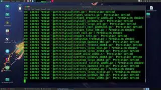remove Golang binary installition with Terminal on Parrot Security Linux