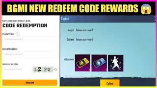 FINALLY😱 BGMI NEW REDEEM CODE REWARDS IS HERE || GET FREE REDEEM CODE REWARDS🔥
