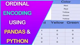 How to do Ordinal Encoding using Pandas and Python (Ordinal vs OneHot Encoding)