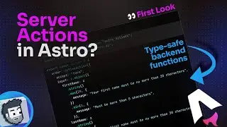 Astro Actions (First Look!)