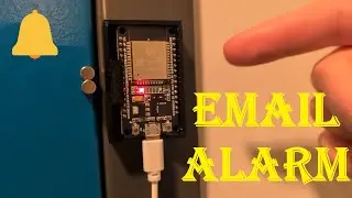 DIY Door Alarm With FREE Email Notification 
