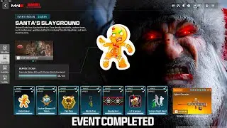 HOW TO GET ALL SANTAS SLAYGROUND REWARDS FAST (Blueprint, Finishing Move, & MORE) - Modern Warfare 3