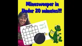 Python Minesweeper Program in Less than 20 minutes