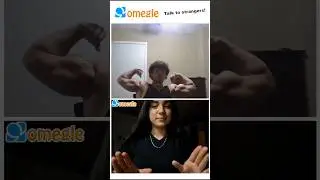 Flexing on Omegle 💪│ Funny Reactions #omegle #alexeubank #gym #trentwins #samsulek #samsulek #bicep