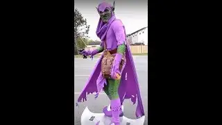 Green goblin cosplay