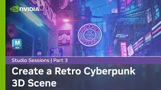 Create a Retro-Cyberpunk 3D Animation w/ Andy Harbeck Part 3: Animating