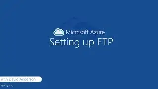 How to setup an FTP server on Microsoft Azure