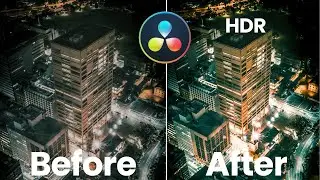 HDR Effect In DaVinci Resolve