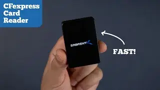 FAST AND SMALL! SABRENT CFexpress B Card Reader Showcase