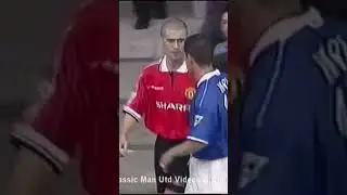 Roy Keane’s Reaction On Two Footed Tackle!! 1999😲👣