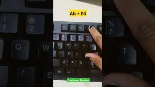 Shutdown Shortcut Key in Computer
