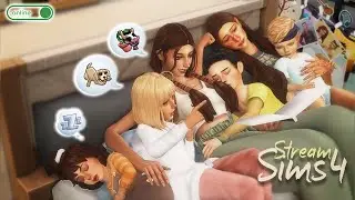 Переделываем персонажей подписчиков | Sims 4 Stream