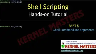 Shell Scripting | Part5 | Shell Command Line Arguments | Shell Programming tutorial