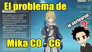El problema de Mika C0, por fin llego! es un increible support?! Genshin Impact 3.5