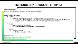 40. Docker Compose Installation