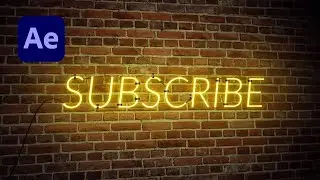 Create an Epic Neon Title in After Effects (like in Atomic Blonde)