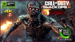 💀 ZOMBIS Black Ops 6 PROBAMOS el modo ZOMBIE 4K 4090 RTX