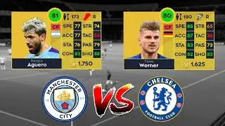 Manchester City VS Chelsea Dream League Soccer 2021 Player Ratings