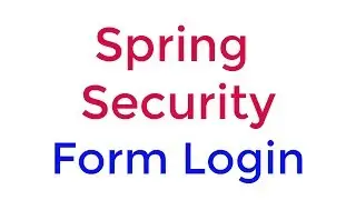 Spring Security Form Login part 6