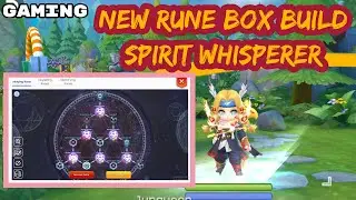 SPIRIT WHISPERER - NEW CLASS RUNE BOX BUILD UPDATE WITH DAMAGE TEST | 4TH JOB DORAM CLASS [RAGNAROK]