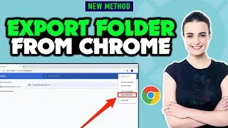 How to export folder from chrome 2024  | How to 1 minute