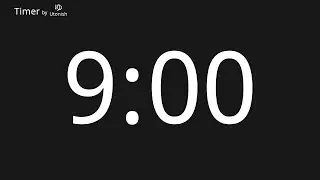 9 Minute Countdown Timer