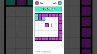 Dots and Boxes game made with Unity 