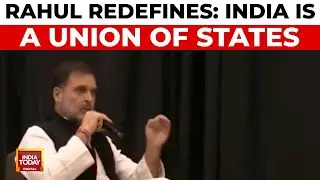 Rahul Gandhi's Speaks On National Anthem Says This song describes India as a union of states