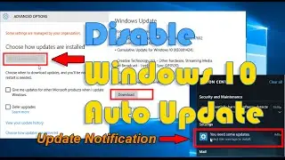 Block / Disable Windows 10 Auto Update Once and For All