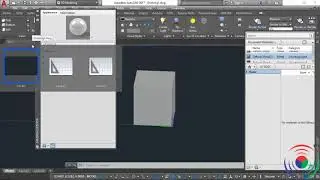 Autodesk AutoCAD: How to use Materials Browser and Materials Textures On Off Command