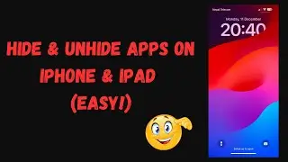 📱 Hide & Unhide Apps on iPhone & iPad (EASY!) 📱