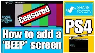 How to make a BEEP screen on Sharefactory 2020