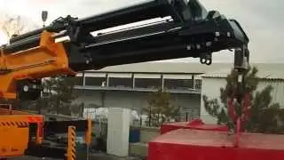 MPG 285 TM Knuckle Boom Crane Load Test Part-2