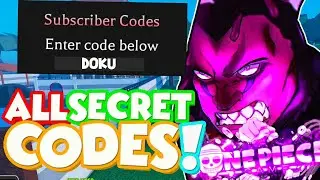 ALL NEW SECRET *DOKU* UPDATE CODES In A ONE PIECE GAME CODES | ROBLOX A One Piece Game Codes!