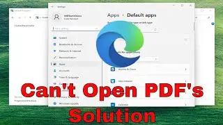 How To Fix Microsoft Edge Won't Open PDF Files