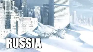 Ice Apocalypse in Russia! Saint Petersburg is buried by strong winds and snowfall!